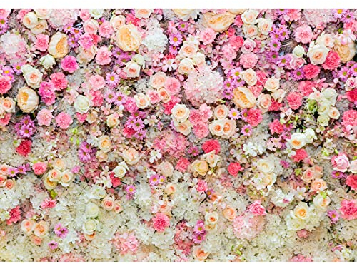 Runa Art Fototapete Blumenwiese 352 x 250 cm Vlies Tapeten XXL Moderne Wandtapete Wohnzimmer Schlafzimmer Bunt 9403011a