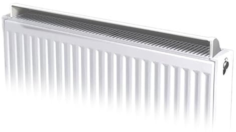 Myhomeware Radiator Air Flow Adapter Heat Diverter Booster Radiator For Single (For 400mm rads, 350mm actual size)