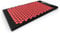 Hop-Sport Akupressurmatte HS-C072AM Nagelmatte zur wohltuenden Entspannung bei Schmerzen, Abmessungen 70 x 41x 2,5 cm (Rot)