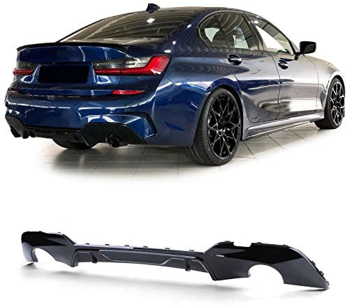 Heckdiffusor Performance Schwarz Glanz passend für 3er BMW G20 G21 318 320 330