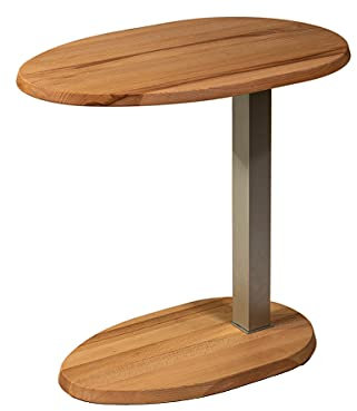 LaNatura Couchtisch Beistelltisch Kernbuche massiv geölt 40x60 cm