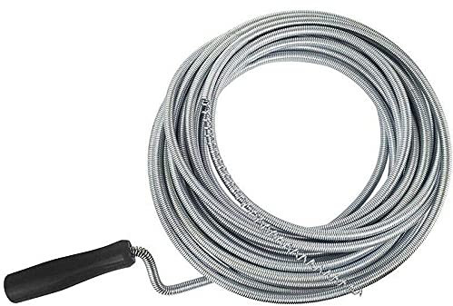 Sonda 3 5 7 mt sturalavandini a Molla stura lavandino Scarico Water WC Dotata di Manico in PVC (5metri)