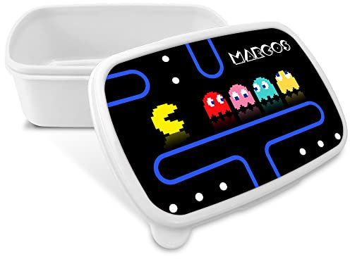 LolaPix Caja merienda niños. Apta microondas y Libre BPA, Filatos y Metales Pesados. Regalos Personalizados. Varios diseños. COMECOCOS