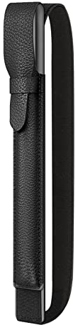 FINTIE Stifthalter, kompatibel mit Remarkable 2, Stylus-Tasche, PU-Leder, tragbar, elastisch, für Remarkable 2/BOOX/Scribe Stylus-Stift, Schwarz
