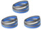 Paquete de 2 hojas de sierra de cinta SK5 2240 mm x 6,35 mm x 0,5 mm (Tamaño : 4 TPI)