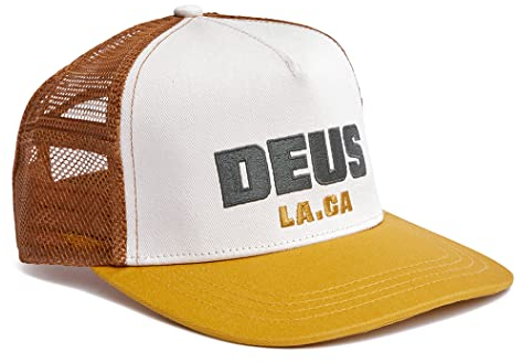 Deus EX Machina AKIN Trucker Cap Mustard Größe Einheitsgröße