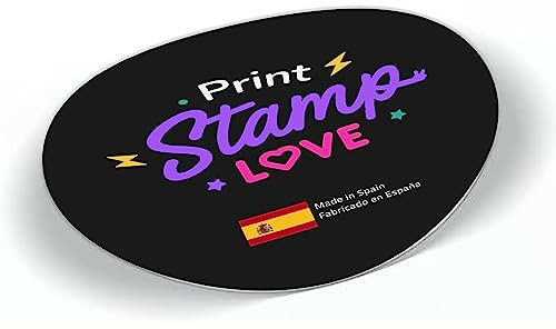 Pegatinas Personalizadas Ovaladas - Etiquetas Adhesivas Personalizables en Vinilo con tu imagen, Foto de texto o Logotipo - Stickers en Varios Tamaños y Cantidades (7,5 x 3,75cm)