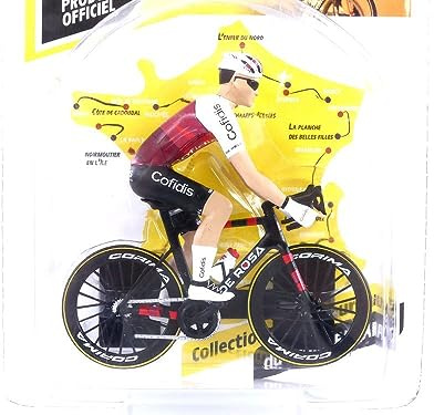 MODELLINO IN Scala COMPATIBILE Con Bicycle Tour DE France 2023 COFIDIS 1:18 SOLIDO SL1809911