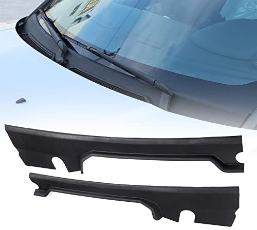 WOHOOD Auto Dekorieren Auto-Windschutzscheibe Mit Gedrückter Kante Verkleidungsabdeckung Für Für Discovery 3 4 2004 2005 2006 2007 2008 2009 2010 2011 2012 2013 2014 2015 2016
