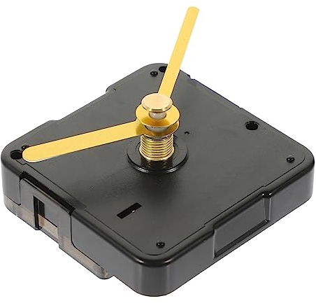 Uonlytech 1 Satz DIY Leises Wanduhrwerk Ersatz-uhrwerk Uhrwerk Reparieren Miniatur-uhrzeiger Reparaturteile Für Uhrwerke Uhrwerk Quarz Uhrwerkteile Selber Bauen Kleine Uhr Plastik Mechanisch