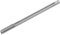 sourcing map Taraud à filetage métrique M7 x 1 H2 100 mm extra long à cannelure droite pour fraiseuse tarauds tarauds outil de réparation