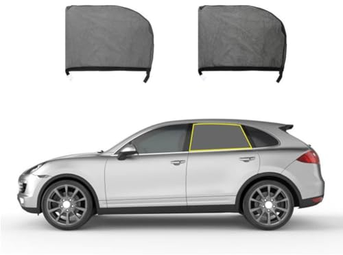 Auto Seitenfenster Sonnenschutz für Opel Corsa-C Corsa-D Corsa-E Corsa-F, Seitenscheibe Vorne Hinten UV Schutz Schützt Privatsphäre Autofenster Zubehör,B/Rear-Window