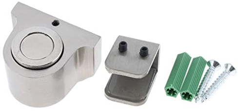 Metal Strong Magnetic Door Stop Stopper Holder Catch for 10-12mm Glass Door