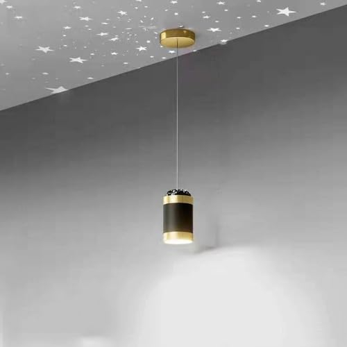 Mengjay LED Pendelleuchte Modern sternenklarer Himmel Hängelampe,kreativ Hängeleuchte lampe für Esstisch Esszimmer Sekretariat Küche Leuchte,höhenverstellbar Kronleuchter Lampe (Stil.A)