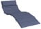 vidaXL Sonnenliegen Auflage, Liegenauflage mit Schaumstofffasern, rutschfest Polsterauflage für Gartenliegen Liegestuhl, Marineblau Oxford-Gewebe