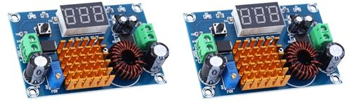 DC-zu-DC-Boost-Konvertermodul, Verstellbare Step-Up-Platine mit Schraubklemmen für Elektrische Geräte, 5 A