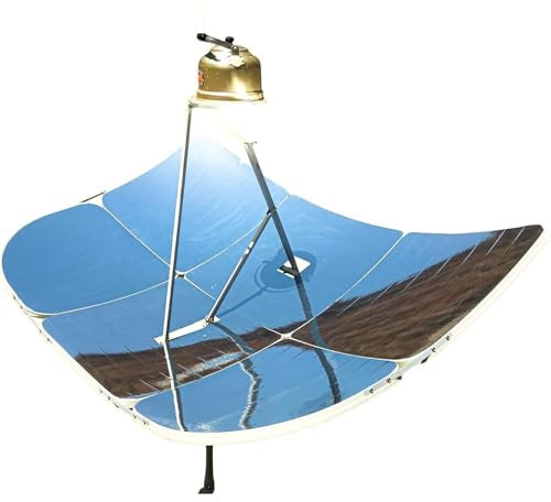 YYRHD-CZ Portable Parabolic Concentrating Solar Cooker, Camping Solar Oven, Cooking Food Heat Collection Tool 2200W, Travel Emergency Tool