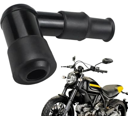 Cappuccio Candela Accensione Moto | Cappuccio Candela Gomito Lampeggiante Multiuso | Cappuccio Candela Facile Da Usare Per Vari Modelli Di Motociclette