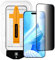BARALARIQIU 1 x Privacy Screen Protector for iPhone 12 Mini, Anti-Spy Screen Protector, Scratch-Resistant, Fingerprint-Resistant, High Sensitivity, Bubble-Free, Anti-Spy Soft Film