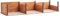 NOCH Carbon Railway Realistic Bulk Storage for Model Railway, 13.8 x 4.6 x 2.6 cm, H0 Scale