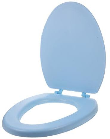 Siège De Toilette En Mousse Pour Salle De Bain Fermeture En Douceur Siège Épais Allongé Confort Élégance