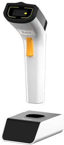 NetumScan Automatischer 1D/2D-Barcodescanner – drahtloses Bluetooth und Wi-Fi QR-Code-Reader mit TCP/UDP Unterstützung für POS-Lagerverwaltung kompatibel mit Computer, Tablet, iOS und Android