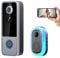GuardianBell Pro, Smart WiFi Doorbell & Security Cam in One, Live View and Two-Way Audio, Motion Alerts, Auto Snapshots and Local Recordings (B-1)