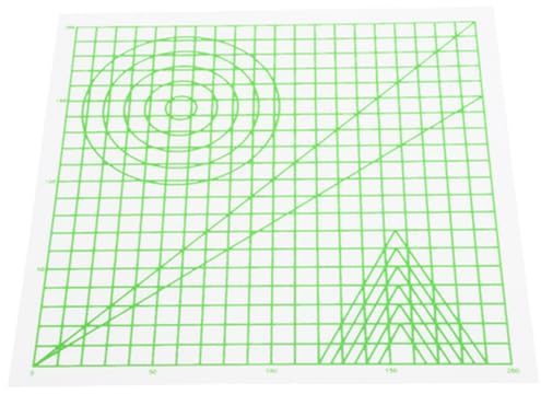 CHICIRIS 3D-Stiftmatte, Vielseitiger DIY-Zeichenvorlagenblock aus ABS, Unterstützt Alle 3D-Filamente, 220 X 220 Mm Größe für Kreative Künstler