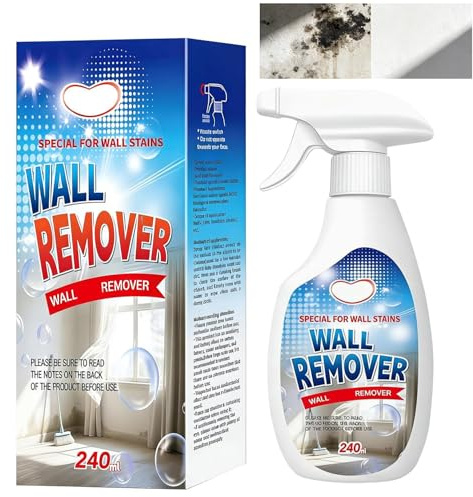 Wall Mould Remover Spray, Highly Effective Mould Magic Remover Spray, Powerful Mold Removal for Walls, Anti Mould & Stain Cleaner for Bathroom, Kitchen, Tile & Wood