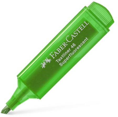 FABER-CASTELL 154663 - Textmarker Textliner 1546, nachfüllbar, grün