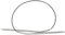 Prym 211260 Rundstricknadeln ALU 40 cm 4,00 mm grau
