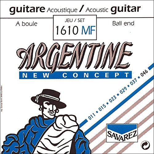 Savarez Argentine 1212 - Corde de Si tirant 14 à boule - Guitare Manouche