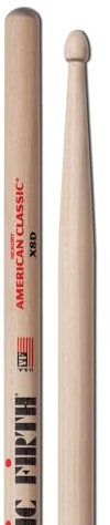 Vic Firth VFX8D Extreme 8D American Hickory Wood Tip Drumsticks, Originalversion