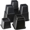 Home It - Set di 4 rialzi Regolabili per Alzata o mobili, Altezza 8, 12,7 e 7,6 cm
