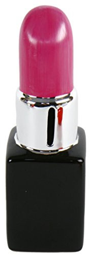 Michel Toys Spardose 'Lippenstift' - Rosa/Schwarz - Geldbox für Frauen