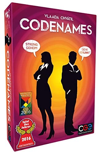 Codenames | CGE | Deutsch | ab 10 Jahren | 2-8+ Spieler