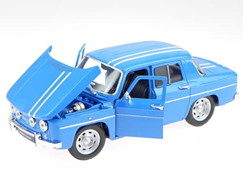 Welly Renault 8 R8 Gordini blau Modellauto 24015 1:24