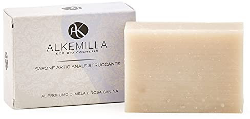 Sapone Struccante al Profumo di Mela e Rosa Canina 100g - Alkemilla