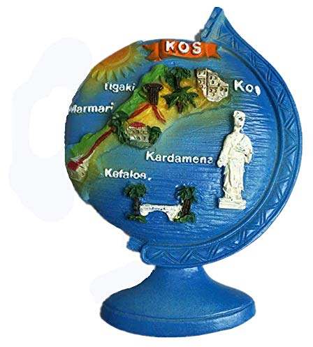 Kos Greece 3D Fridge Magnet,Home & kitchen Decoration Magnetic Sticker Kos Greece Refrigerator Magnet Travel Souvenir Gift and Collection