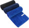 SINLAND Microfiber Gym Handtücher Saugfähiges Sporthandtuch Super weich Trainingshandtuch für Fitness Workout Sauna Reisen 40cm x 80cm 3 Stück Schwarz, Blau, Dunkelblau