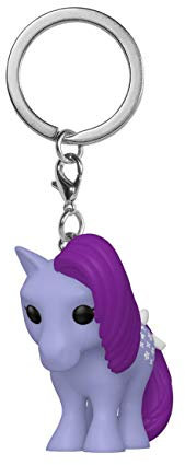 Funko POP! My Little Pony Blossom - Cotton Candy - My Little Pony TV - Keychain Novelty Keyring - Collectable Mini Figure - Stocking Filler - Gift Idea - Official Merchandise - TV Fans