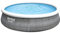Bestway Fast Set Swimming Pool, 15' x 42 Rattan Print Design for kids and adults
