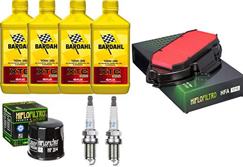 Tagliando HONDA Integra 750 2018 2019 20 4 XTC 10W30+ filtro olio/aria candele