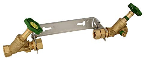 Schlösser -0022102500001- Einbaugarnitur 1 Zoll für Hauswasserzähler mit Baulänge 190 mm - verstellbare Ausführung - edelstahl