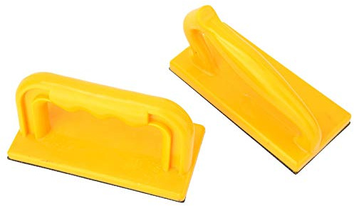 Sicherheits-Push-Block, Holzschneiden Push-Up-Stick-Block 2er-Pack-Set - Winkelgriff Schaumstoff-Pad-Halterblöcke Zum Schneiden auf Jointer, Tischkreissäge