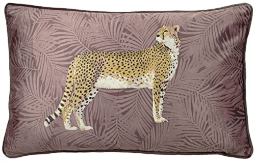 Paoletti Cheetah Wald Kissenbezug, Samt, Erröten, 30 x 50cm