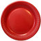 Red Party Paper Plates | Round Dessert Plates | Ruby Red Colour | Packs of 8 16 31 96 | 9 / 23cm (32)