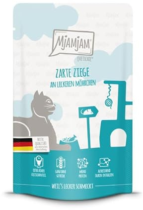 MjAMjAM Katze Quetschie 12x125g Pouches