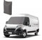 Opaltool Cubierta de Parabrisas Delantero para Fiat Ducato Peugeot Boxer Citroen Relay 2006-2024, 600D Oxford Impermeable de Parabrisas Delantero Cubierta Magnética Parasoles Cortina Frost Protect