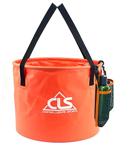 LUMoony 30L Outdoor Faltschüssel Faltbarer Eimer Camping Universell als Camping Spülschüssel, Waschschüssel, Spülwanne für Camping, Garten, Outdoo zusammenklappbarer Wassereimer